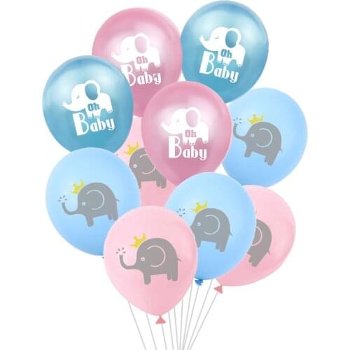 16inch Foil Balloons Baby Shower Boy Girl Gender Reveal Rose Gold Balloons Babyshower Paper Tassel Party Supplies Kid Decoration