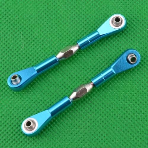 Wltoys 12428 RC Car Spare parts upgrade Adjustable Metal Pull rod 2pcs