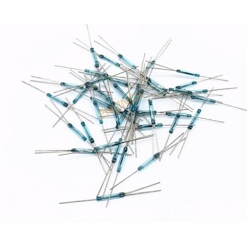 5-10pcs 100% original Reed Switch 3 pin 2.5X14MM Magnetic Switch Normally Open and Normally Closed Conversion