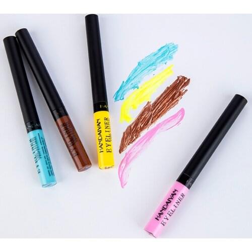 1PC Eyeliner Pen Waterproof Women Eye Liner Makeup Pencil European And American Style Cosmetic Beauty Tools Delineador TSLM1
