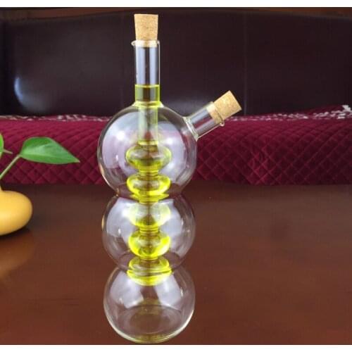 1PC High Temperature Spice Bottle Oil Vinegar Glass Bottle Sauce Jar Sealed Seasoning Glass Storage Wine Bottles JO 1097