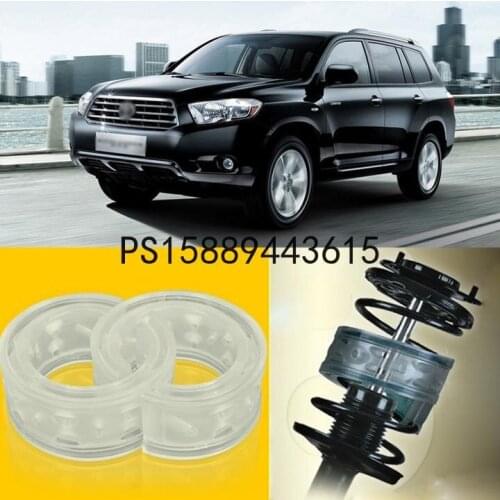 2pcs Power Front /Rear Shock Suspension Cushion Buffer Spring Bumper For Toyota Highlander