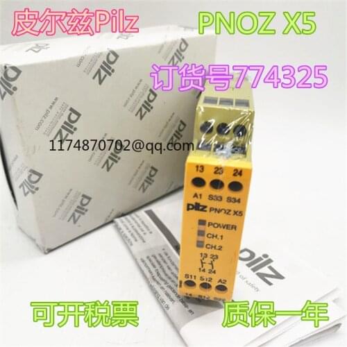 Pilz PNOZ X5 24VACDC 774325 100% new and original