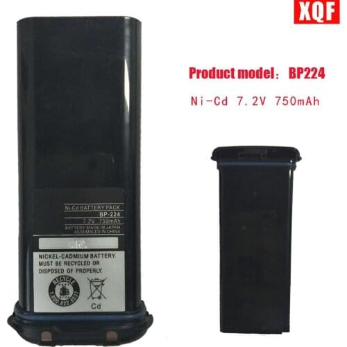 XQF Battery For ICOM BP-224 7.2V/750mA Battery for IC-M2A IC-M2 IC-GM1600 IC-M32 IC-M31