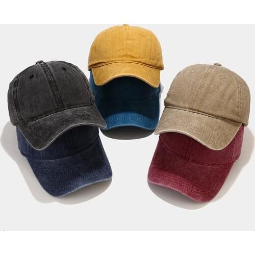 Summer Fashion Baseball Cap Sport Spring Adjustable Men Women Hats Outdoor Solid Color Hip Hop Plain Caps PJ190