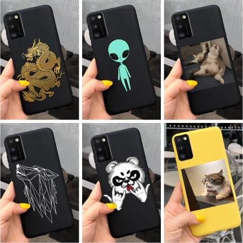 Silicon Case For Samsung Galaxy A11 A51 A71 A31 A21S A41 Back Cover Cases TPU Soft Bumper For Samsung A 11 21s 31 41 51 71 Funda