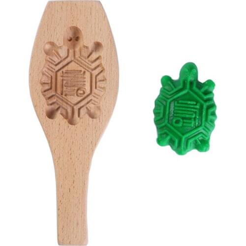 Wooden Mooncake Biscuit Cake Pumpkin Pie Mold DIY Baking Pastry Fondant Chocolate Decoration Kitchen Accessories