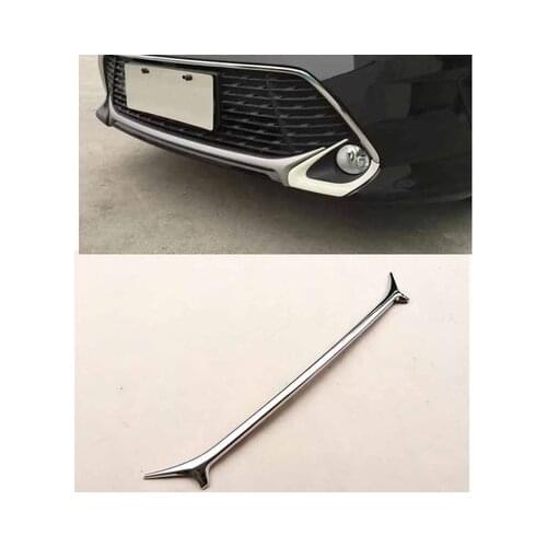 For Toyota Camry Sports section 2015-2017 Chrome styling ABS Front Lower Bumper Grille Bottom Cover Protector Strip Trim