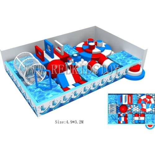 Exported to Russia New Adventure Indoor Playground Indoor CE Approved Kids Play Equipment HZ-16726A
