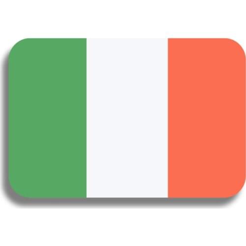 Ireland Eire Country Flag Acrylic Lapel Pin For Backpacks Coat Badge Irish Republic Patriotism Brooch Jewelry Gift