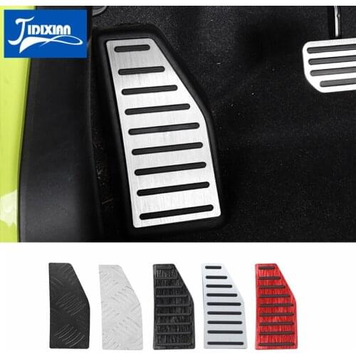 MOPAI Car Pedal for Suzuki Jimny JB74 Car Left Foot Rest Pedal Decoration Cover for Suzuki Jimny 2019 2020 Accessories