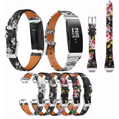 Fashion Replacement sport Leather Band Bracelet Watch Band Wrist Strap new Sport Smart Accessories For Fitbit Inspire/inspire HR