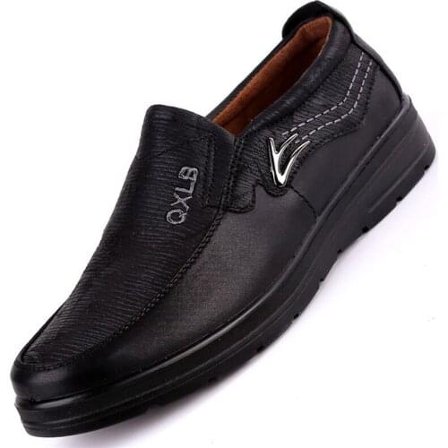 Men Casual Shoes Upscale Men Casual Loafers Fashion Leather Shoes for Men Summer Men Flat Shoes