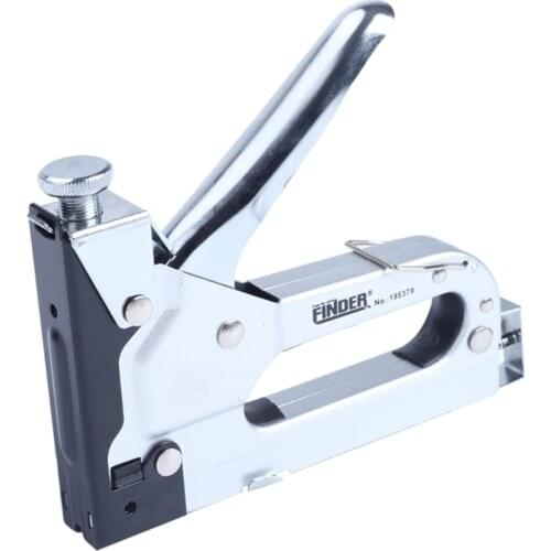 2021 New Heavy Duty Staple Adjustment Stapler Manual Nailer with 100 Staples