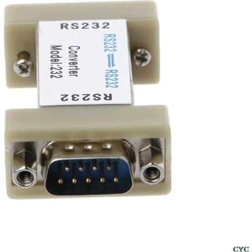 Port Powered RS232 To RS232 Serial Port Optic Electric Isolator Protect PC RS232