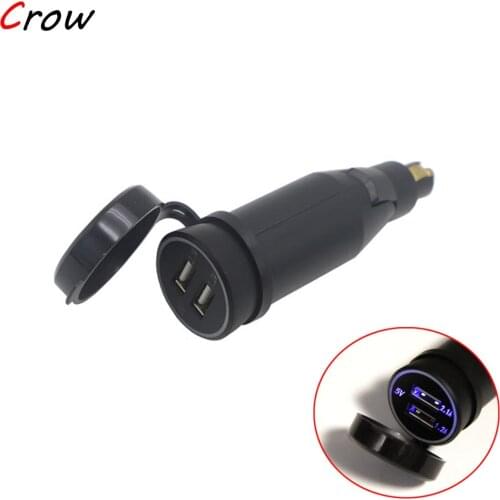Adjustable Dual USB interface Port Charger Adapter For BMW R1200GS R1200RT F800 GS F800GS F650GS F700GS F650 GS R 1200 RT ADV 19
