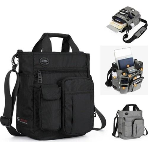 USB Charging Mens Bag Messenger Bag Waterproof Men Handbag Zipper Bag For Male DropShipping Multifunctional Casual Bag
