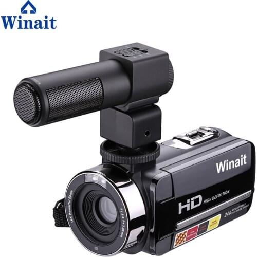 WINAIT night vision digital video camera full hd 1080p, max 24mega pixels mini dv home use digital camcorder