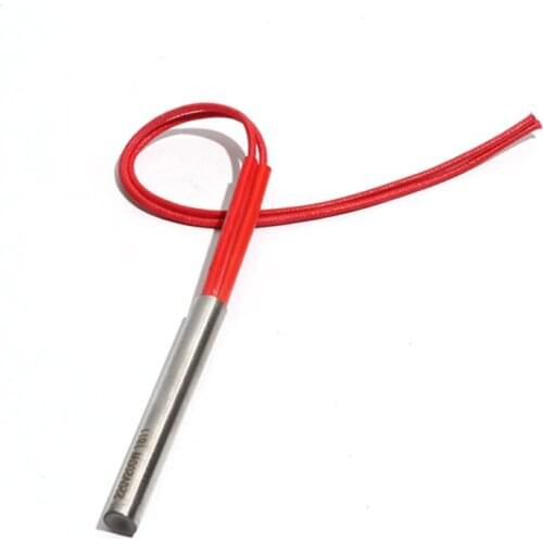 10PCS 9.5mm 80~95mm 201SUS Tubular Cartridge Heater 110V/220V/380V 200W/220W Electric Single-End Heating Element