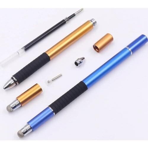 100pcs/lot Conductive Cloth Suction Cup Writing three-in-one Handwriting Capacitive Stylus Mobile Phone Tablet Office Learning