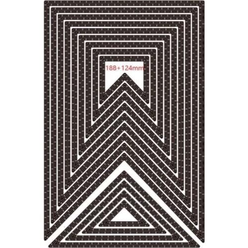 13PC tags Metal cutting dies cut die mold card Scrapbook paper craft knife mould blade punch stencils