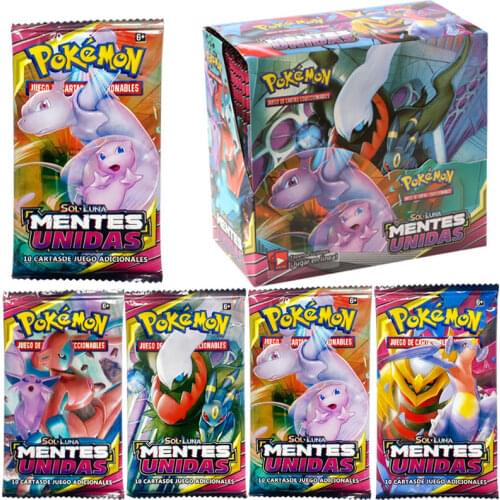 324/360Pcs Pokemon English French Spanish Card VIVID VOLTAGEHidden Fates Booster Collectible Trading Card Game Children Toy