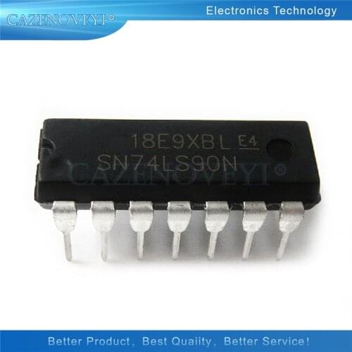 5pcs/lot HD74LS90P SN74LS90N 74LS90 DIP-14 In Stock