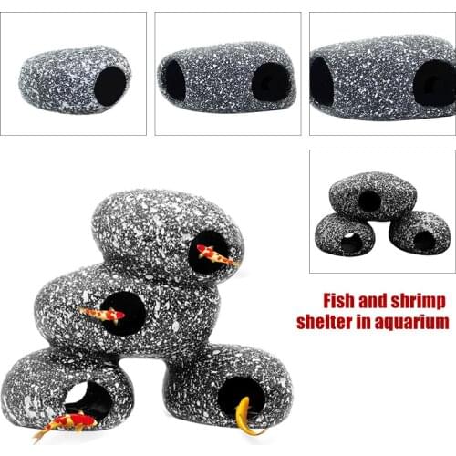 Cichlid Fish Tank Aquarium Fish And Shrimp Refuge Nest Decorative Ornaments Piscine Decorations