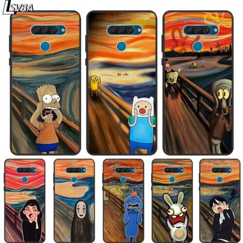 Van Gogh Art shouted For LG K22 K71 K61 K51S K41S K30 K20 2019 Q60 V60 V50S V50 V40 V35 V30S V30 G8 G8S G8X ThinQ Phone Case