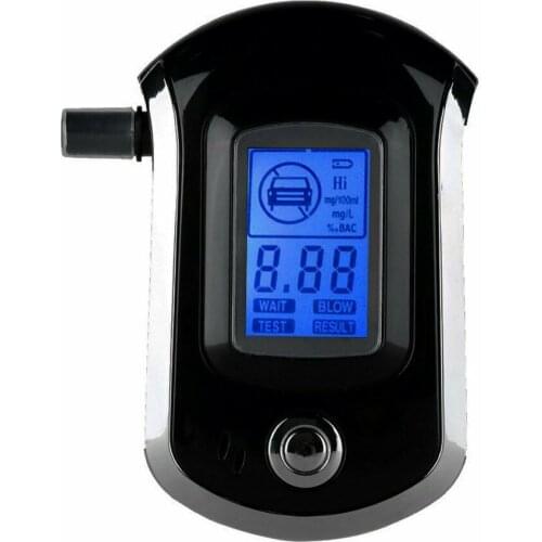 Digital Alcohol Breathalyzer - Digital Display and Audible Tones