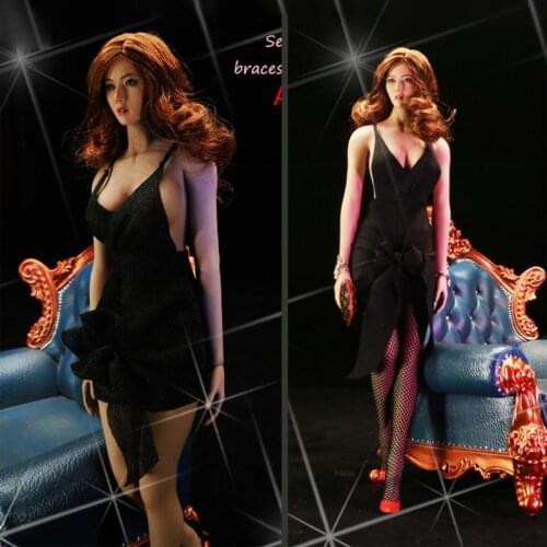 FT012 1/6 Scale Female Feeltoys Girls Girl Sexy braces skirt Clothes For 12'' Action Figures Body DIY Accessory