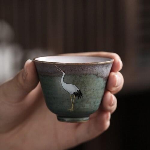 1pcs/3pcs Japanese Style Ceramic Coffee Cup Porcelain Personal Single Pottery Tea Cups Drinkware Wine Mug Water Mugs Wholesale