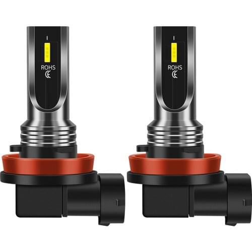 2Pcs New H7 H4 H8 H11 HB4 9006 HB3 9005 Fog Lights Bulb 1860 12000LM 6000K 4300K Car Driving Running Lamp Auto HeadLight 12V 24V