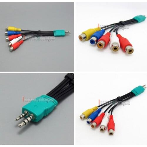 LN004768 A Composite Component Scart Adapter Cable BN39-01154W for Samsung 3D LED HDTV