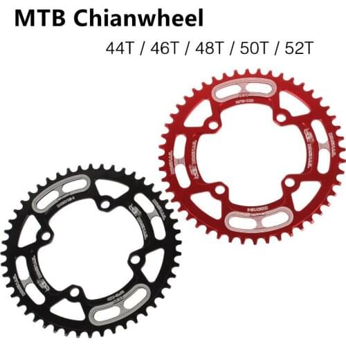 Crankset MTB Tooth Disc Bicycle Crankset 104 bcd mtb Bicycle Crank Chainwheel 44T 46T 48T 50T 52T Bike Parts Chainring Cycling