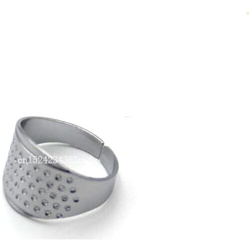 1000pcs Household Finger Protector Sewing DIY Tools Silver Ring Thimble Household Quilting Craft Accessories