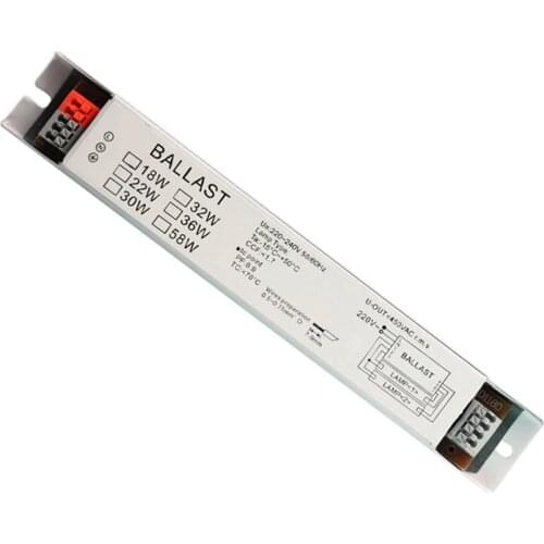220-240V AC 2x36W Wide Voltage T8 Electronic Ballast Fluorescent Lamp Ballasts 11UA