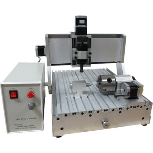 3040 3D CNC router milling machine mechanical kit ball screw with 500w spindle, assembled cnc machine, can use directly