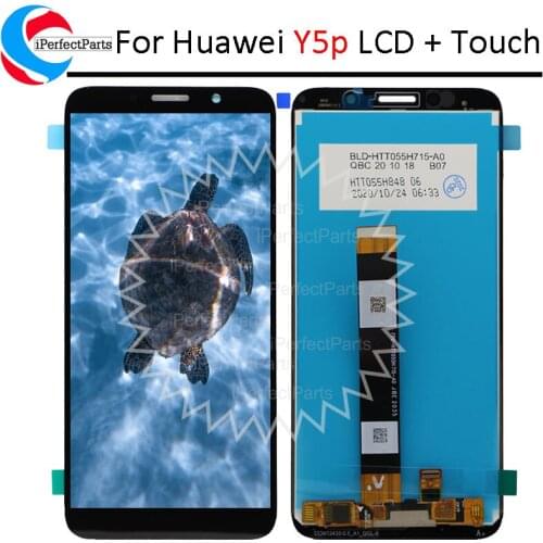 5.45'' For Huawei Y5p LCD Display Screen Touch Digitizer Assembly for huawei y5p 2020 DRA-LX9 LCD Replacement