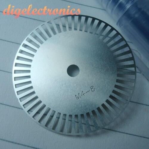 M4-8 Photoelectric Encoder Competition Smart Car Robot Speed Measuring Disc Servo Motor Grating Disk for DIY RC Model Toy Parts