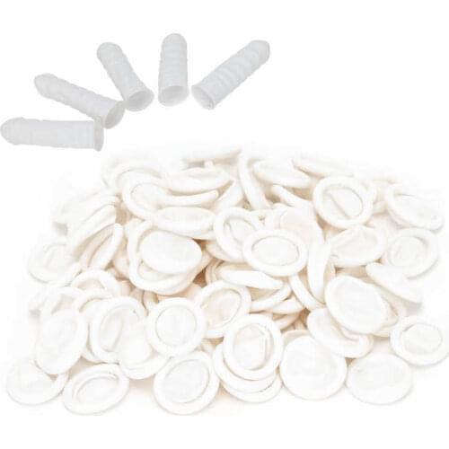 Watch Repair Tool watch repair Latex Finger Cots Waterproof Anti‑Static Disposable DIY Finger Cover Protectors tool