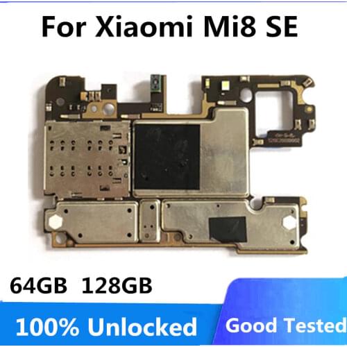 64gb 128gb For Xiaomi Mi8 SE Motherboard With Full Chips Original Unlocked Logic Board 64GB 128GB For Xiaomi Mi8 SE FULL TESTED