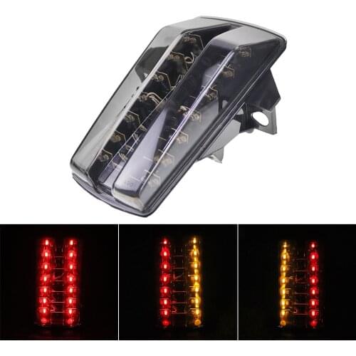 Motorcycle Rear Tail Light Brake Turn Signals Integrated LED Lamp For Suzuki SV1000 SV1000S 2003-2011 2004 2005 2006 2007 2008