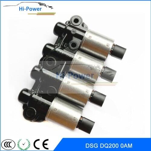 Original DQ200 0AM DSG Transmission Oil Control Solenoid Pack for VW Audi Skoda Seat Passat 7 FWD CA 7-Speed DQ200 OAM DSG