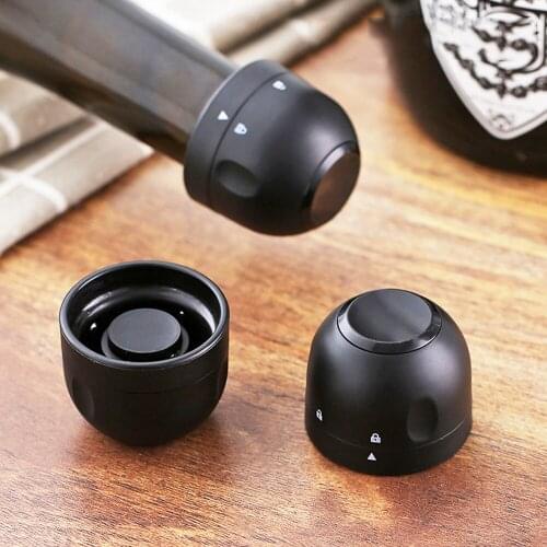 Helmet Shape Wine Stopper Seven Day Fresh Champagne Stopper Multifunctional Silicone Leak Proof Sealed Bottle Stopper