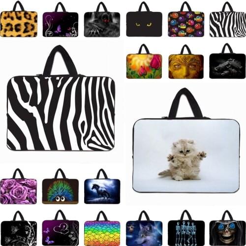 Pochette Ordinateur 14 15 17 Laptop Bag 10 12 13.3 15.4 15.6 17.3 11.6Inch Notbook Chromebook Computer Accessories hidden Handle