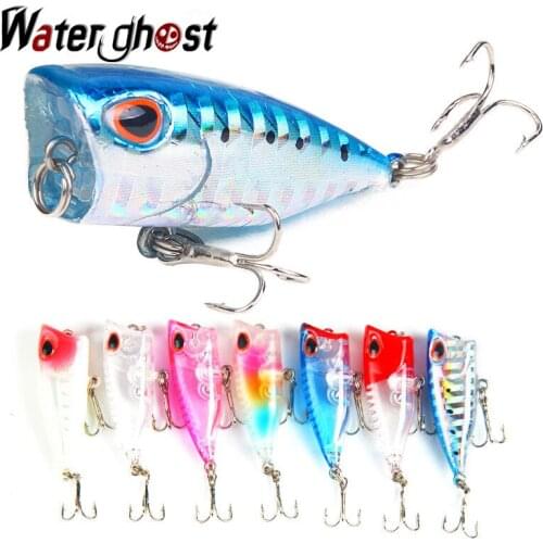 Super Miniature Pop Fish 4cm / 3.3g New Bionic Fake Bait Hard Bait Multicolor Top Water Bait Fishing Bait Fishing Tackle