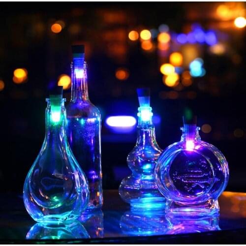 Led Bottle Stopper Usb Charging Light Bottle Cap Cork Bottle Cap Lamp Bottle Lamp(White Light)
