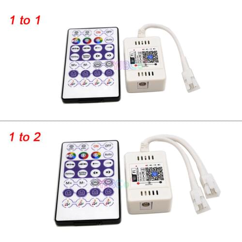 28keys Magic Home LED SPI Controller Addressable 2048 Pixel Remote Wifi Voice Controller For WS2811 SK6812 WS2812B LED Strip