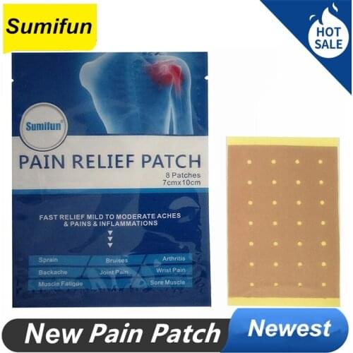 16 Pcs / 2 Bags Pain Reliefe Patch Shoulder Pain Reliefe Patch Arthritic Pain Ache Health Care Product Pain Reliefe Patch